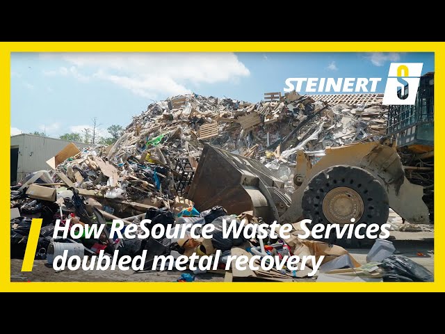 How ReSource Waste Services Doubled Metal Recovery with STEINERT’s Eddy Current Separator