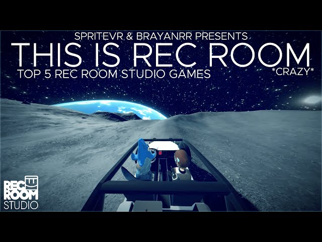 TOP 5 REC ROOM STUDIO GAMES *absolutely beautiful*