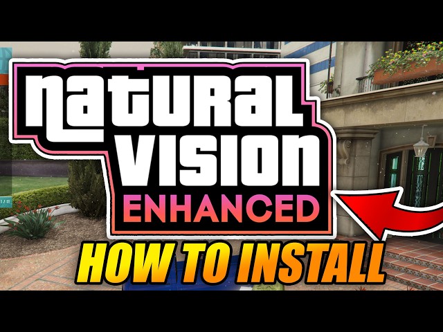 How to INSTALL NATURAL VISION EVOLVED (NVE) in GTA 5 FULL GUIDE