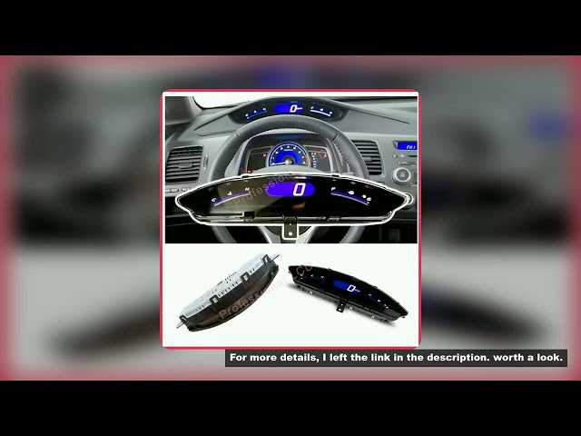 8th Generation Car Speedometer Dash Display Gauge Instrument Cluster For HondaCivic 2006-2011 78120-