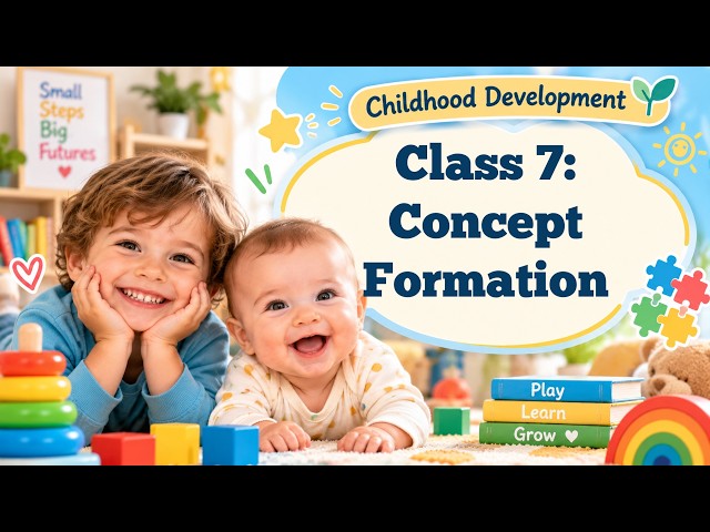 Conceptual Development in Kids: Everything You Need to Know