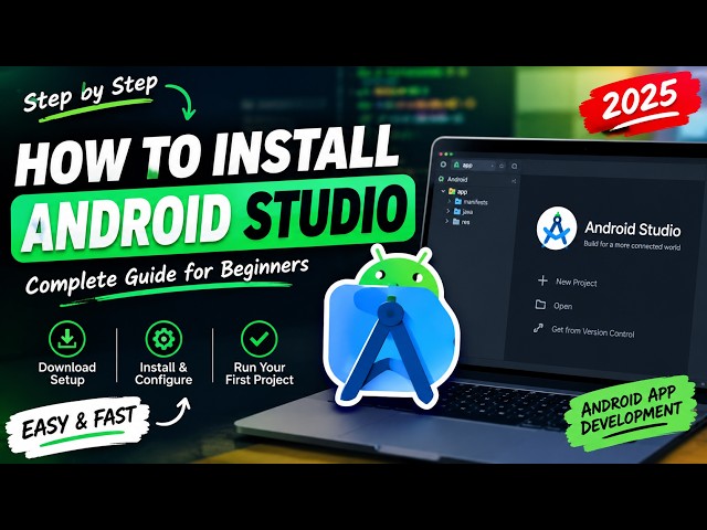 Install Android studio in just 2 minutes