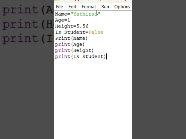 Python programming | Beginner to advance 📈 | Part - 06 | #yathirai #tutorial  #python