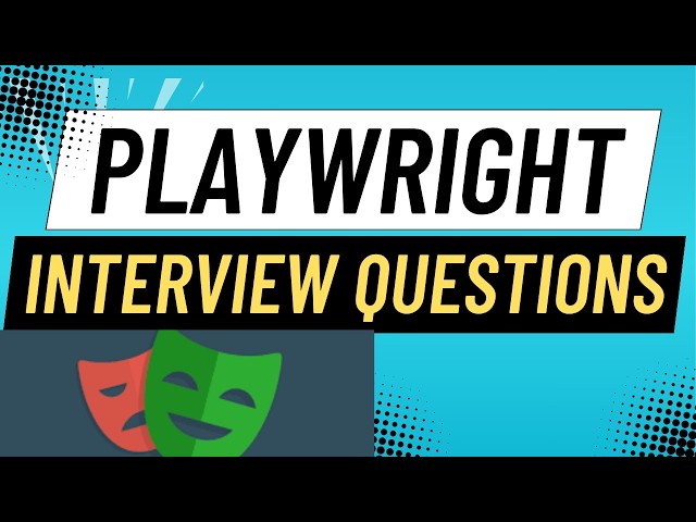 [2026]: Playwright Automation Testing - All Interview questions & answers in 50 mins 🚀