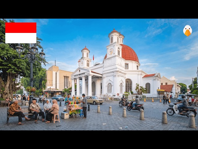 Semarang, Indonesia🇮🇩 The Most Historical City in Central Java! (4K HDR)