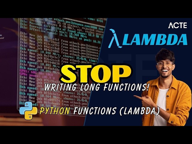 Python Lambda Functions Tutorial 💻 | Quick & Easy Guide for Beginners
