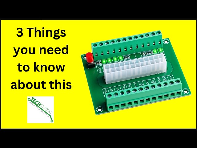 3 Things to know about the DKARDU ATX Power Supply Breakout Board Diagnostic Module