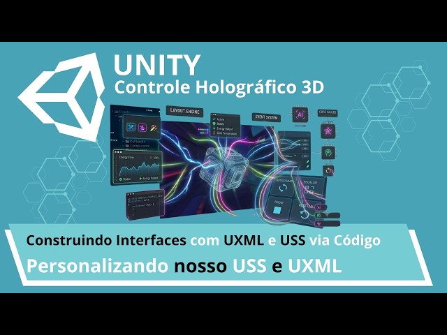 Unity - Learn UI Toolkit by building a 3D Holographic Control - 05 Customizing our USS