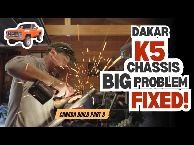 Two Bolts and This Tube Comes Out: Dakar K5 Chassis Fabrication