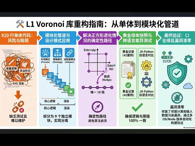 🎙️ Refactoring the L1 Voronoi Library