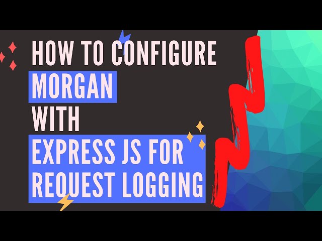 How to configure Morgan with ExpressJS for HTTP Request Logging ⭐️ Spinsage