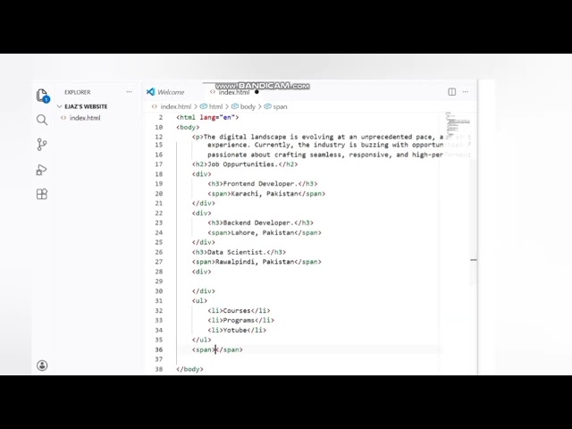 Basic tutorial of website 🤘