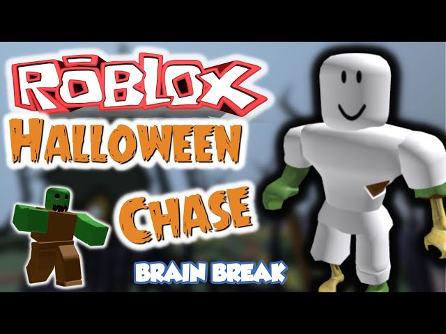 Roblox Halloween Chase | Fall Brain Break | GoNoodle Inspired