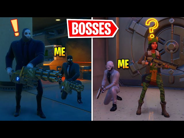 I Protected All BOSSES In Fortnite