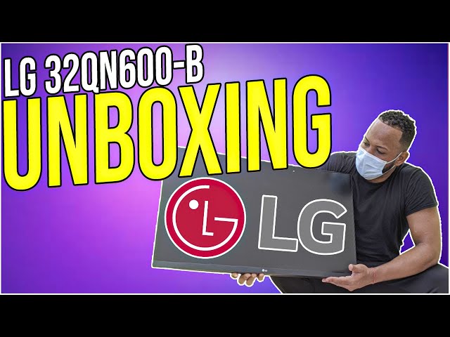 LG 32QN600-B UNBOXING & Review