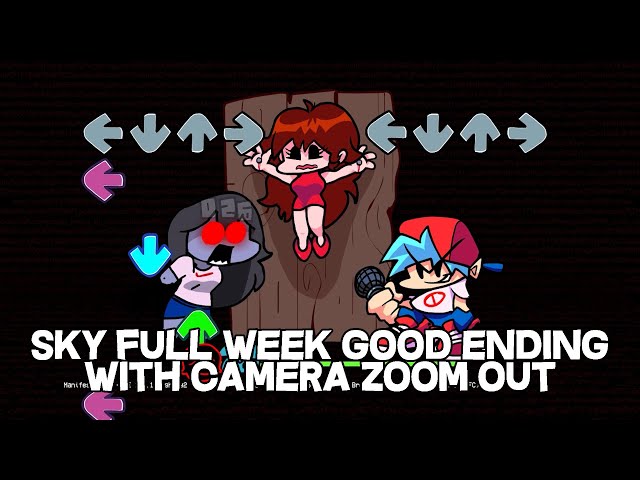 Why sky want boyfriend? | Friday Night Funkin VS Sky Full Week, Good Ending (Hard)
