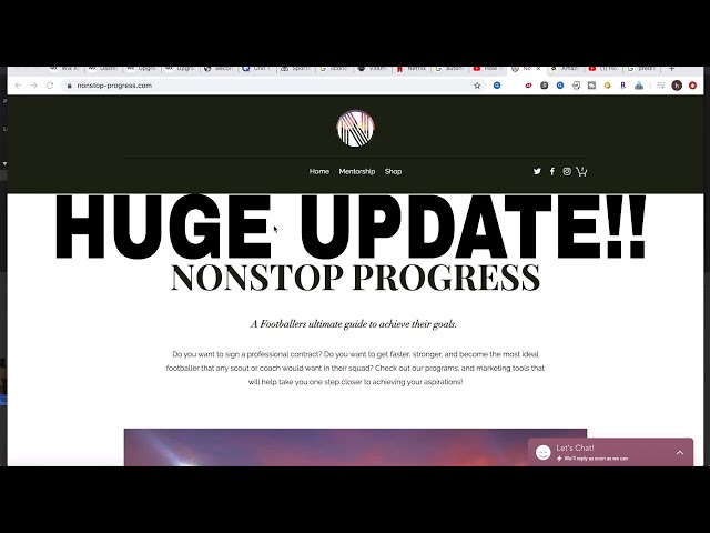 Huge Things Coming to Nonstop Progress