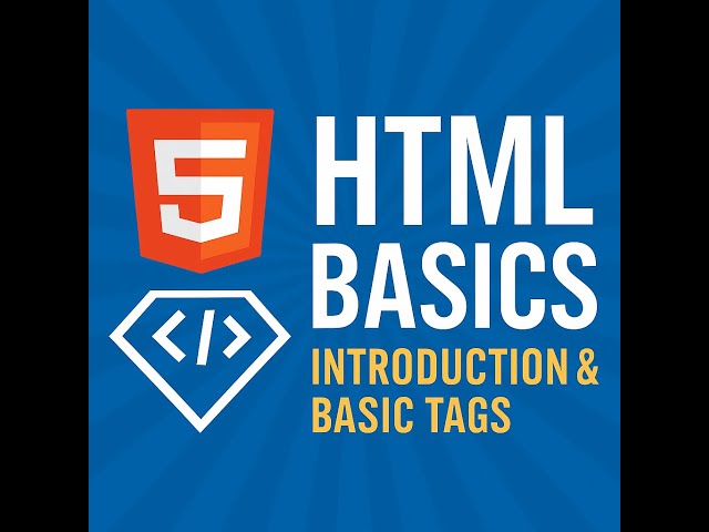 HTML from Scratch Introduction & Basic Tags for Beginners