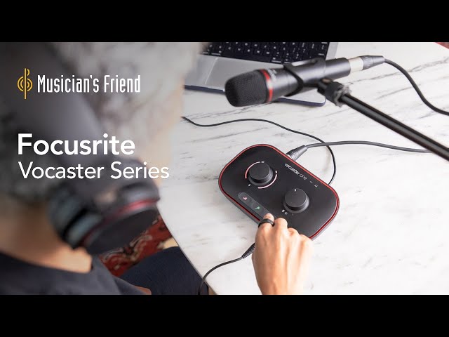 How to Choose the Best Focusrite Vocaster Podcasting Interface: Features, Specs and More