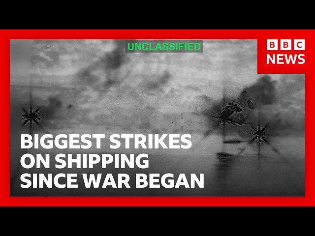US and Iran escalate tanker attacks in biggest wave of strikes since start of the war | BBC News