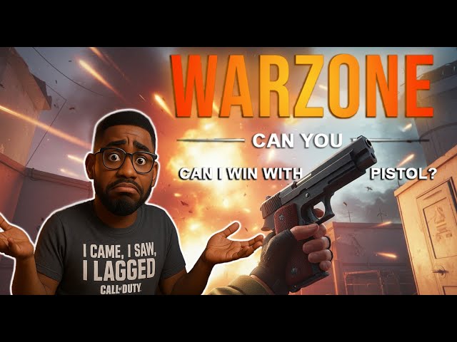 Pistol-Only Warzone Casuals? ...This Should Be Impossible!
