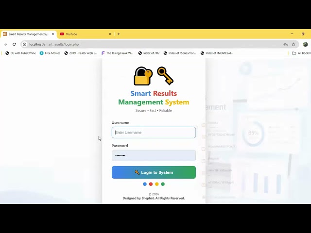 Smart Results Management System FREE Download | Complete PHP & MySQL School Management System