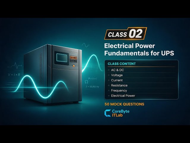 18.2.1 UPS technology class 02 mock questions 