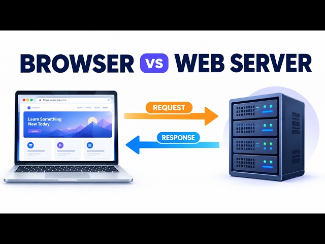 Browser & Web Server Explained | How a Webpage Loads
