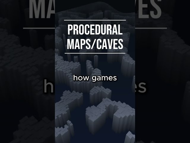 How Games Create Caves Out of Pure Chaos - CELLULAR AUTOMATA
