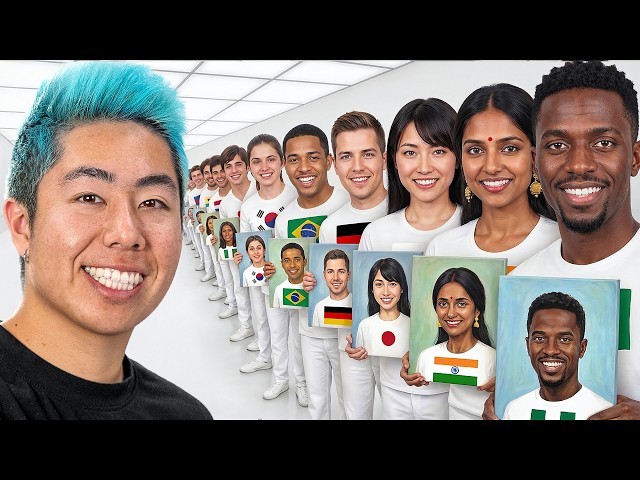 I Painted a Stranger from Every Country on Earth