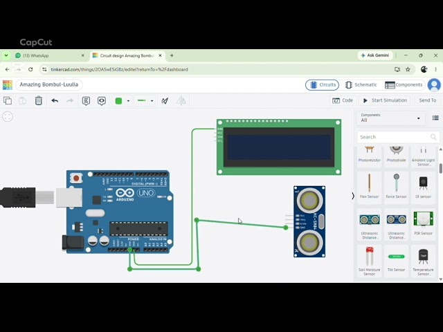 Penggunaan Alat Sensor Jarak | Arduino Uno