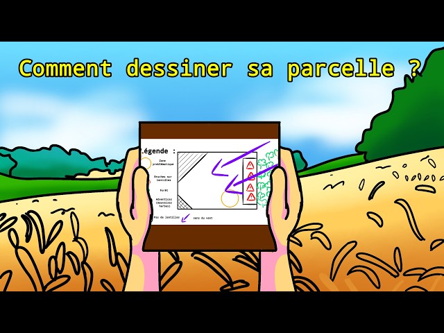 Dessiner la parcelle de son diagnostic cultural