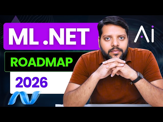 ML.NET Complete Roadmap 2026 | AI + .NET Career Guide