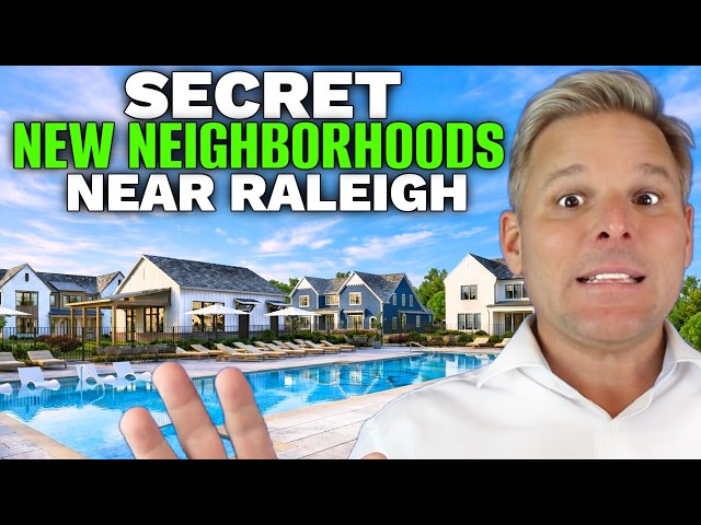 Top 5 HIDDEN GEM New Construction Neighborhoods Near Raleigh (Apex, Cary, Holly Springs)