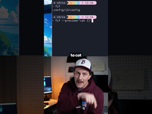 Linux commands you NEED to know! FZF && cat