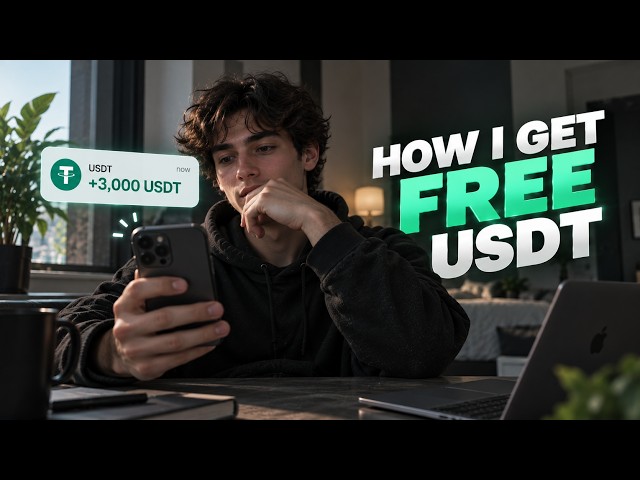 How I Get Free USDT: Testing a Crypto Interface in Real-Time