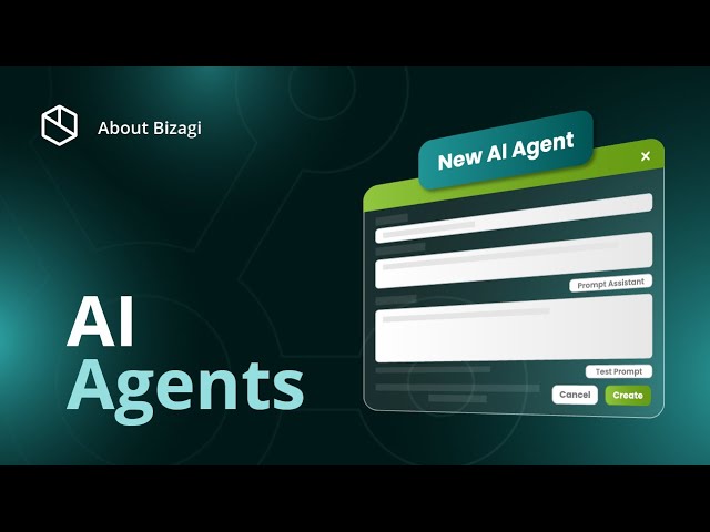 Bizagi AI Agents: Bring the power of GenAI to your processes