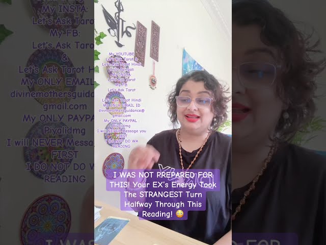 I WAS NOT PREPARED FOR THIS! Your EX’s Energy Took The STRANGEST Turn Halfway Through This Reading! 