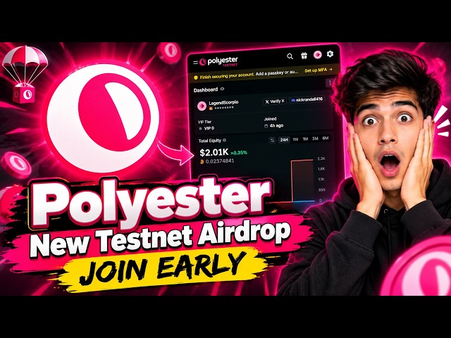 🔥Polyester Testnet Airdrop - Join Early | New Testnet Airdrop