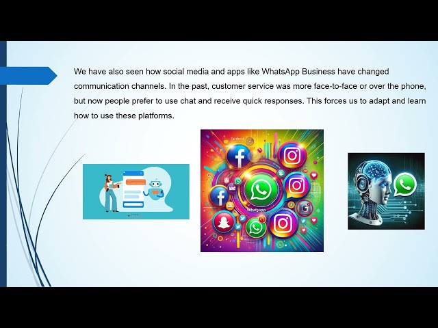 TECHNOLOGY IN CUSTOMER SERVICE   INGLÉS