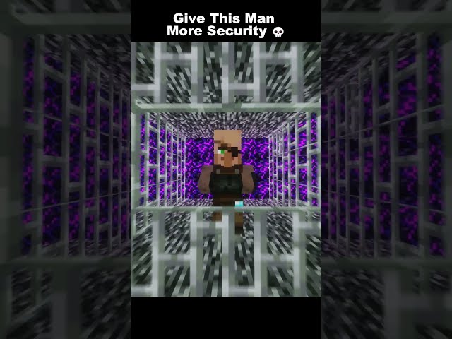 BRO NEEDS MORE SECURITY IN MINECRAFT 💀