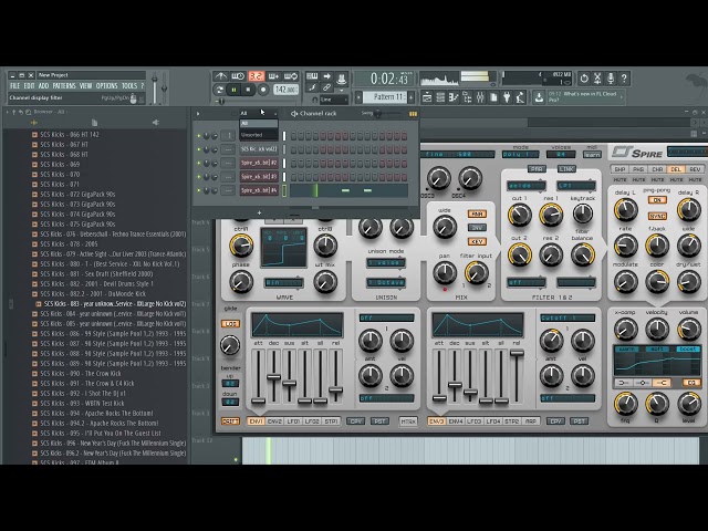FL Studio Tutorials : DJ Aligator - The Whistle Song (2000)