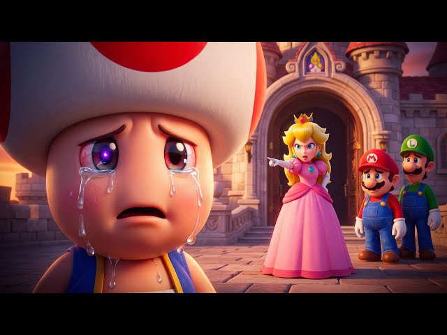 Peach Didn’t Believe Toad… 😢