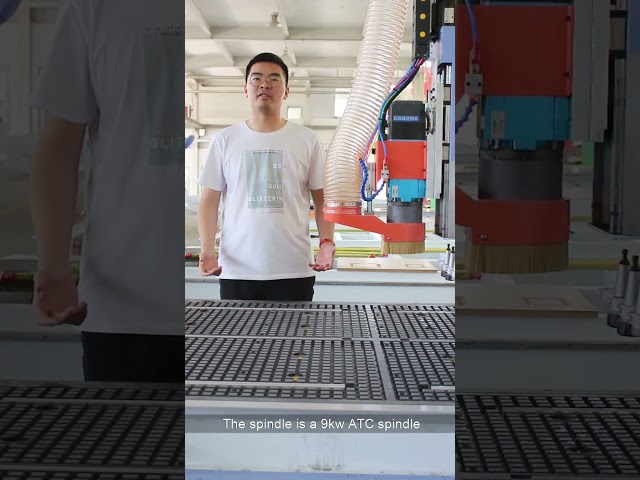 UE 491 ATC CNC router with rotary axis