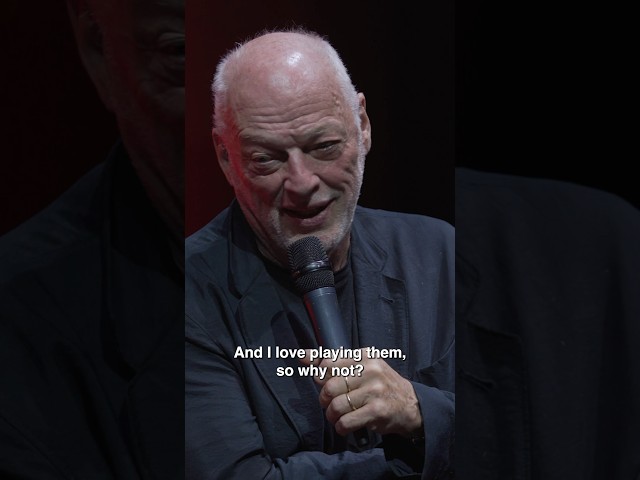 "My ambition is largely to do new songs…” Info / tickets at davidgilmour.film