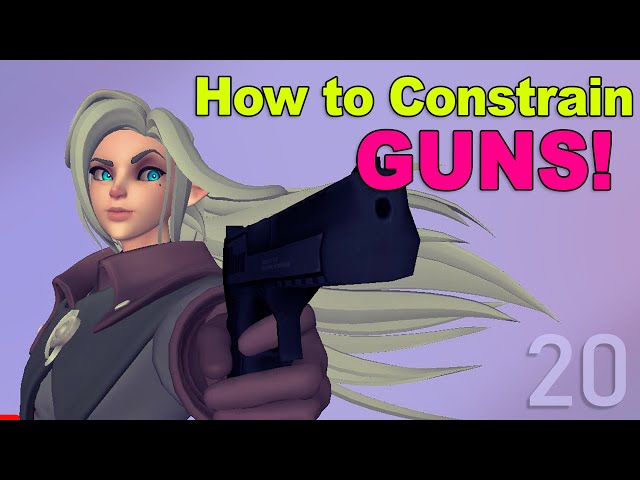How to Constrain Weapons in Maya (Episode 20) | How To Be A 3D Animator 2020