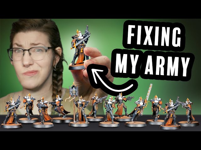 Why I'm Repainting My Warhammer Army – Fixing My Biggest Mistake!