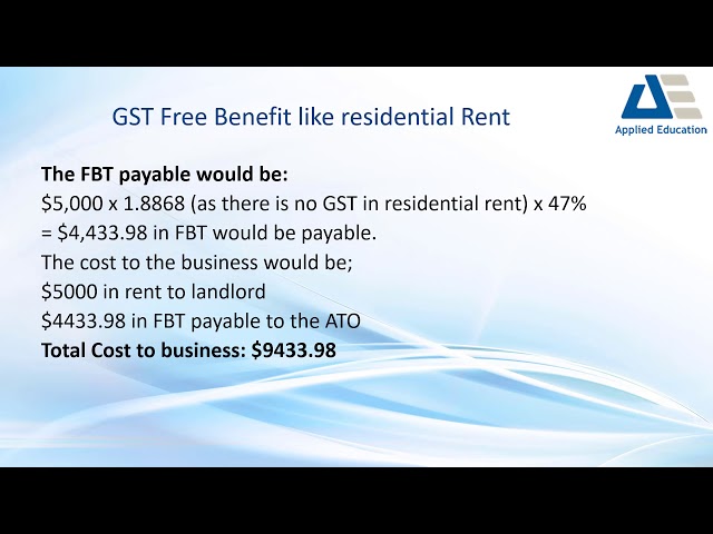 What is Fringe Benefits Tax (FBT) and how is FBT calculated?