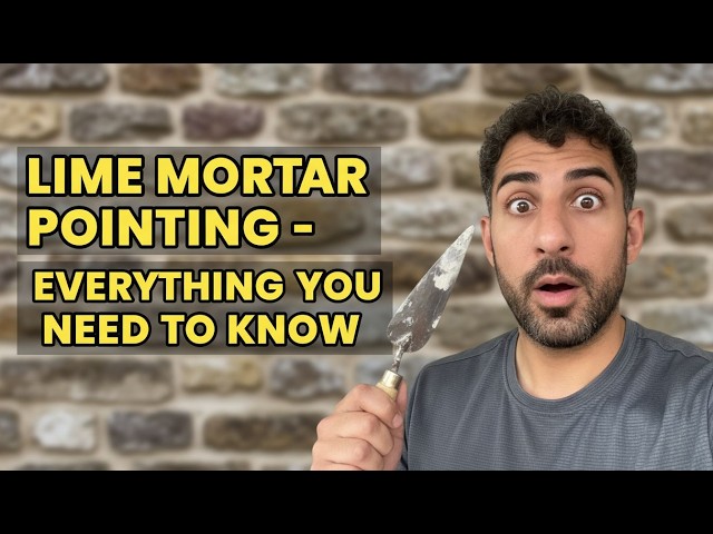 Pointing Stonework with Lime Mortar - A Visual Guide 