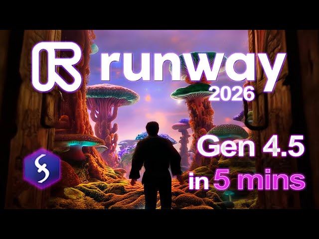Runway Gen 4.5 - Tutorial & How to Use in 5 MINUTES!  [ 2026 ]
